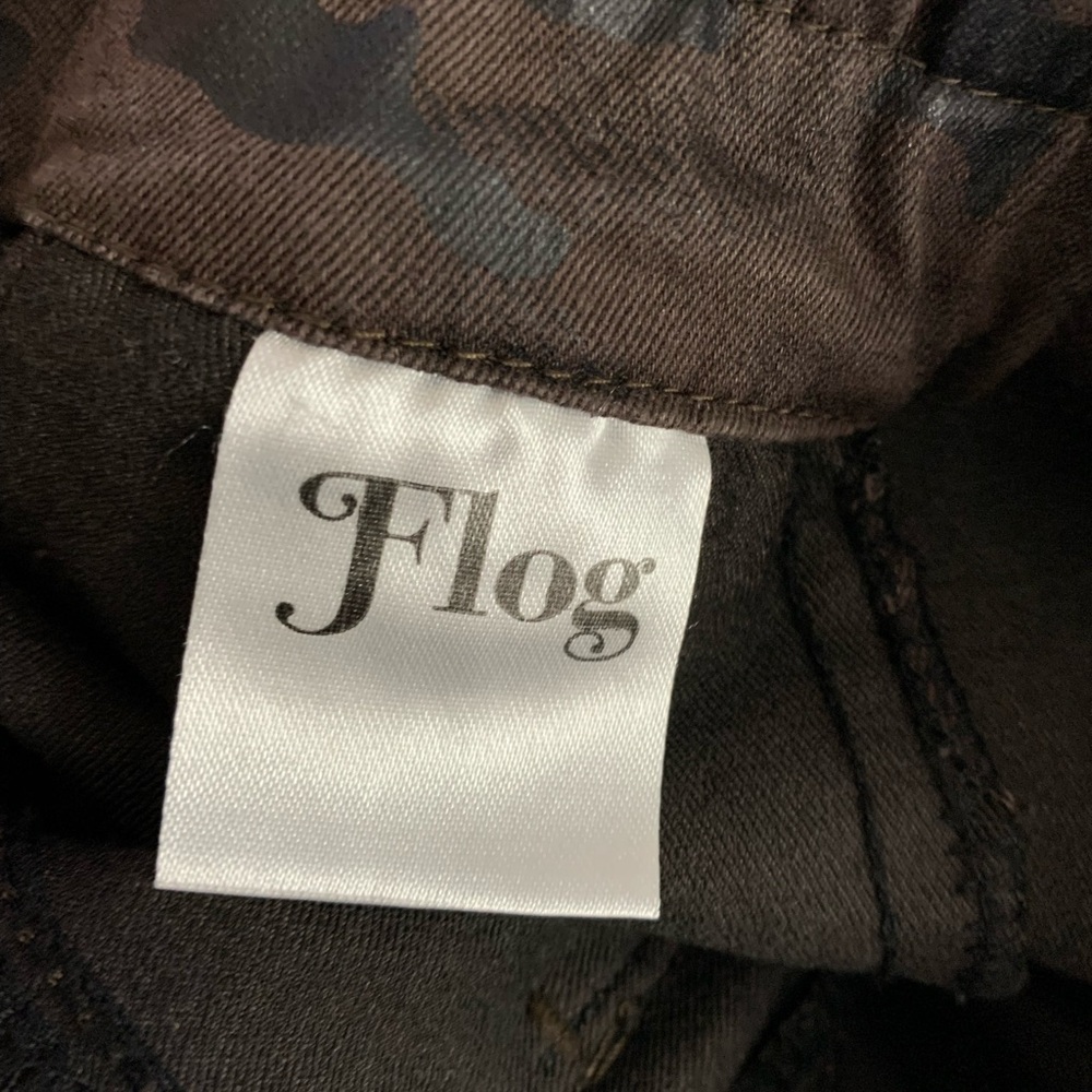 Bevy Flog brown and black camo drawstring jogger pants. 25 - Picture 7 of 8